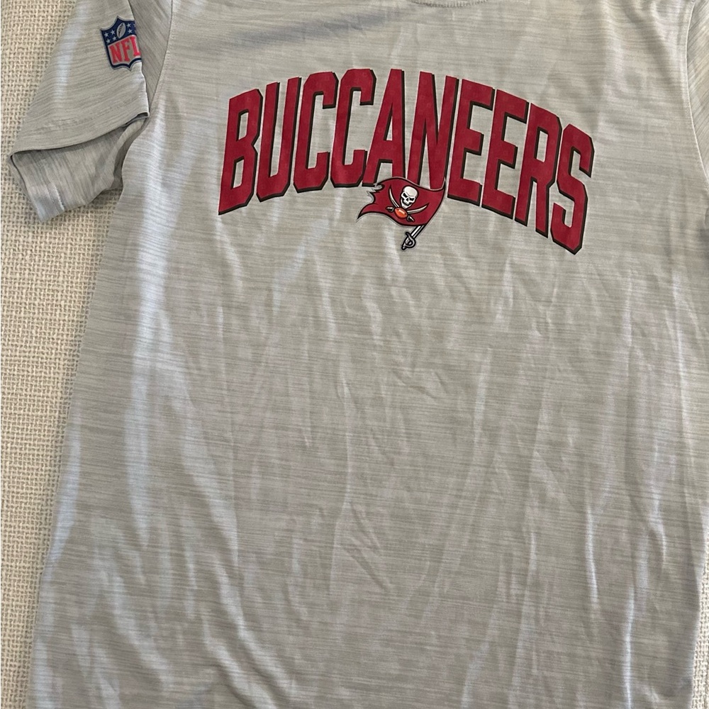 Nike Buccaneers Gray and Red Men's Jersey
